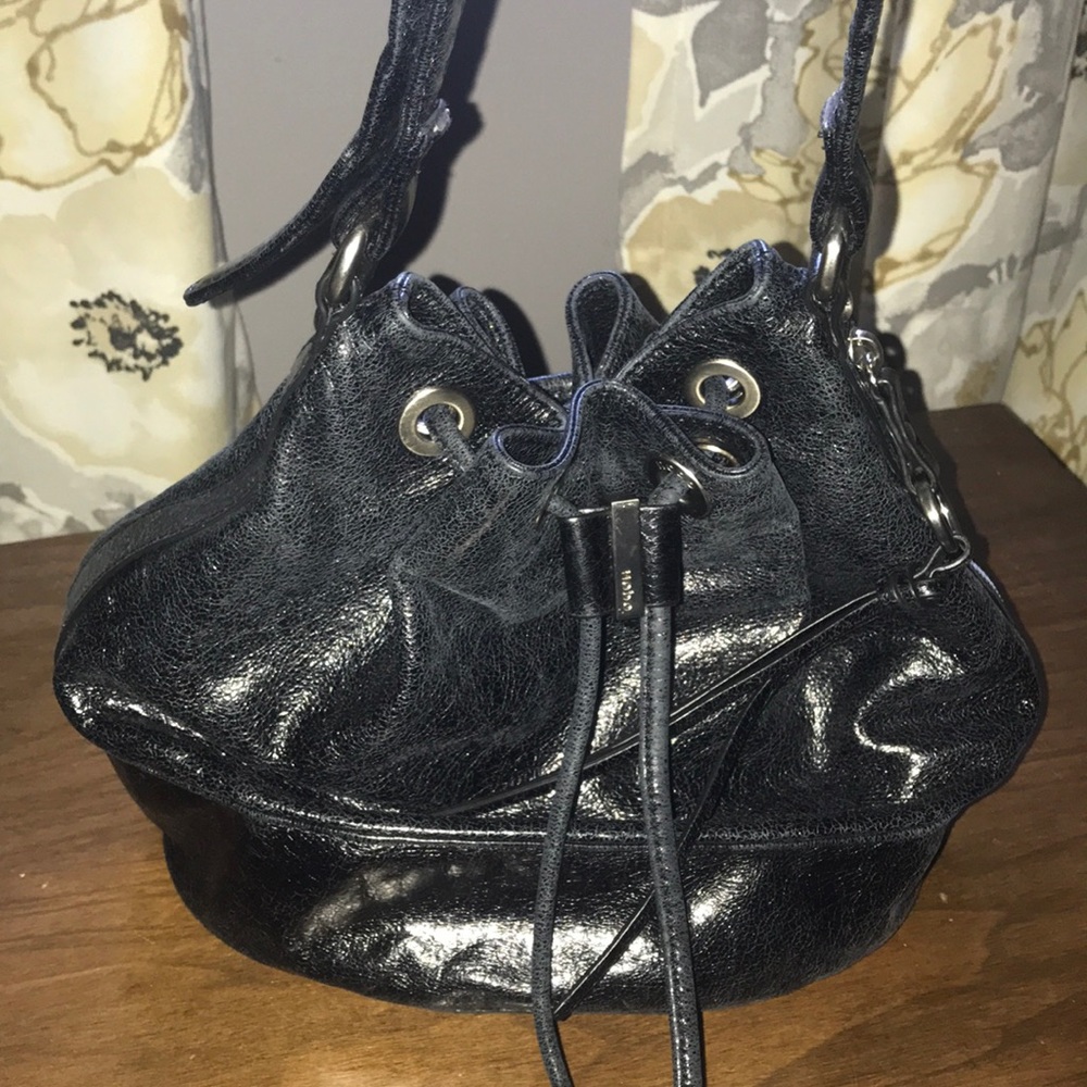 Small leather HOBO bag